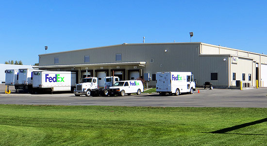 FedEx Ground's Distribution Center at Crossroads Point