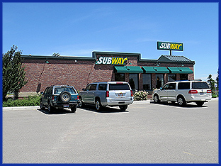 Serving fresh, made-for-you sandwiches and salads, Subway is ideally located to provide a healthy dining option to travelers from their Crossroads Point location.